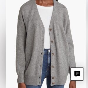 Madewell V-Neck Relaxed Cardigan